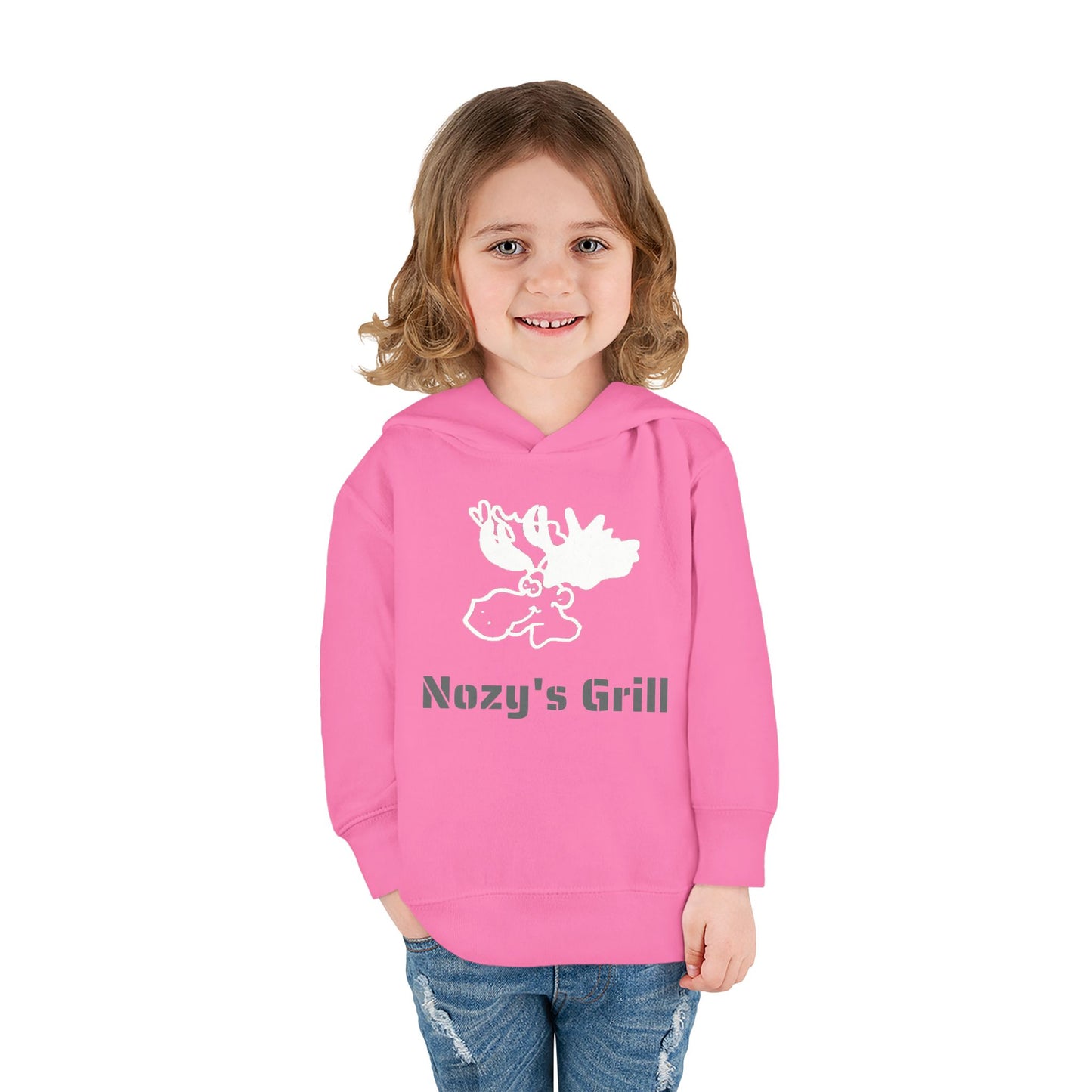 Nozy's Grill Toddler Pullover Fleece Hoodie