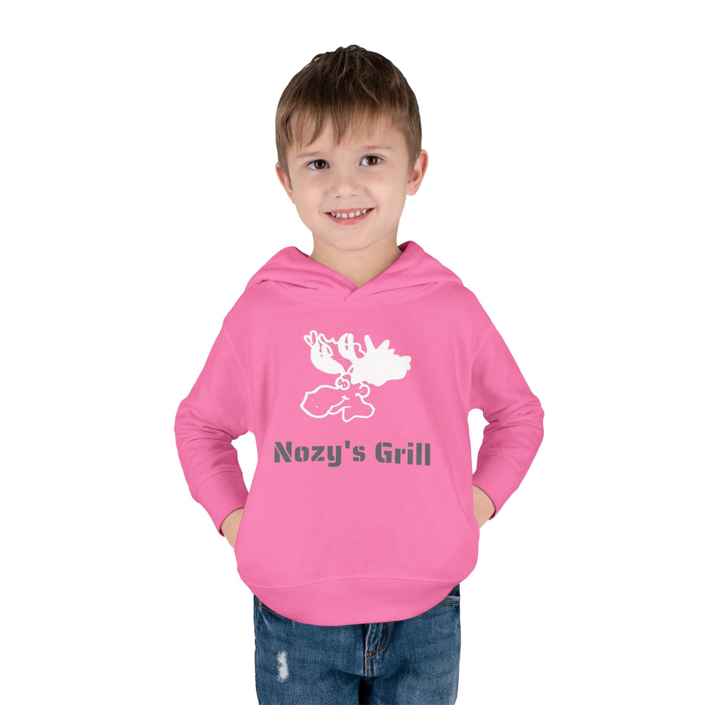 Nozy's Grill Toddler Pullover Fleece Hoodie