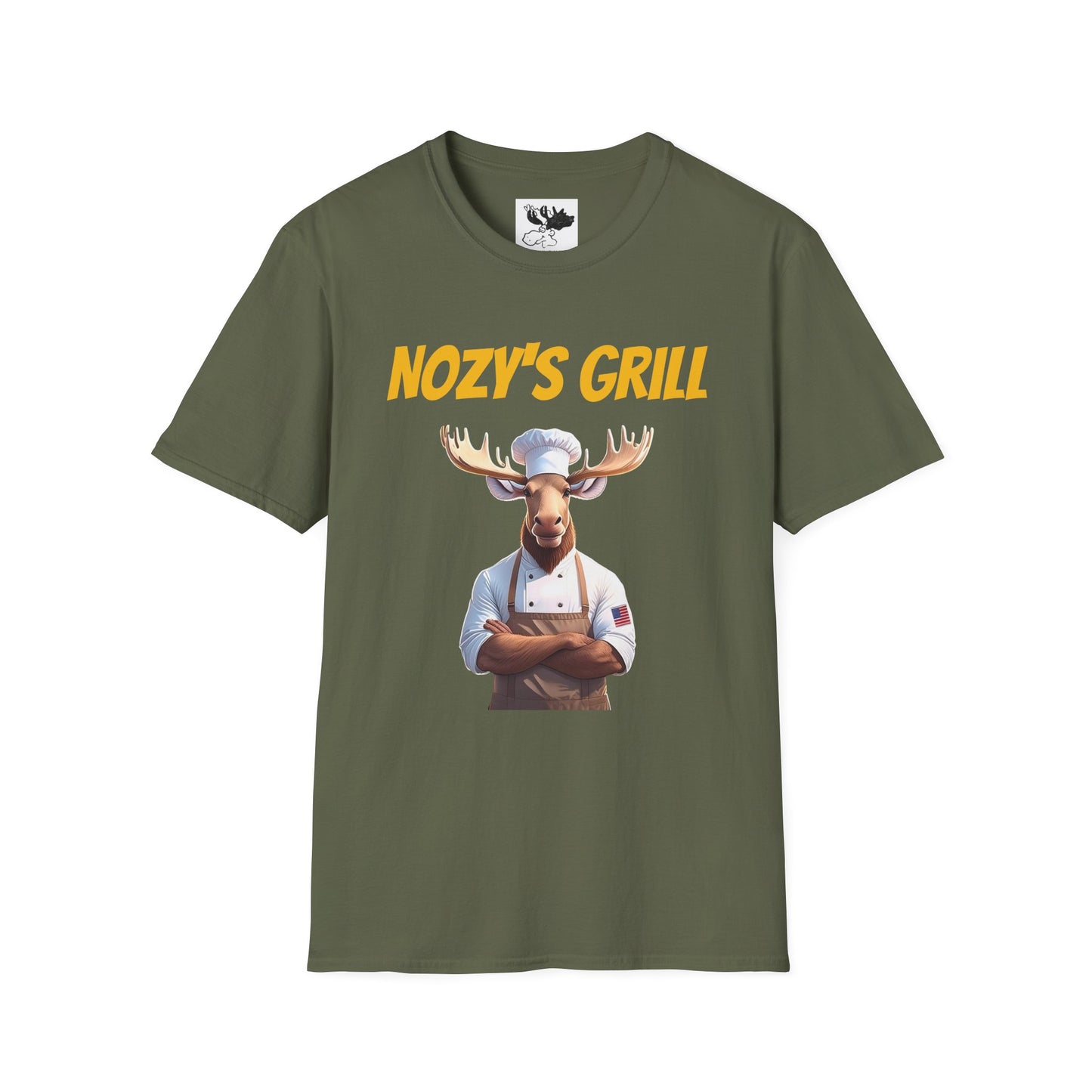 Nozy's Grill Get Smashed Soft cotton T
