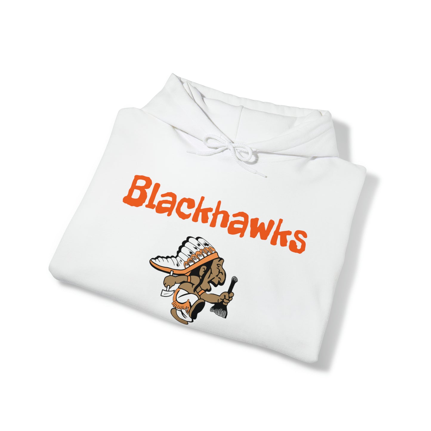 Grafton Blackhawk Throwback Unisex Heavy Blend™ Hooded Sweatshirt  Wisconsin