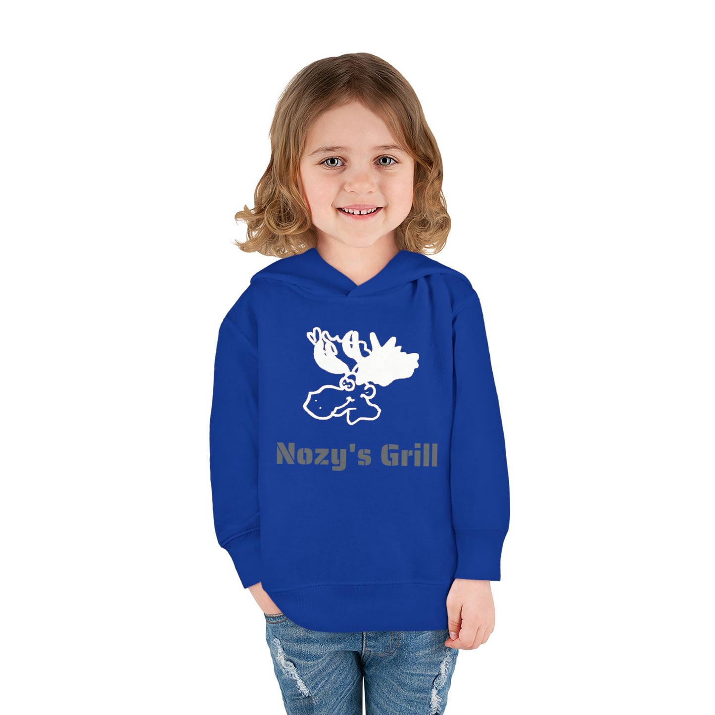 Nozy's Grill Toddler Pullover Fleece Hoodie