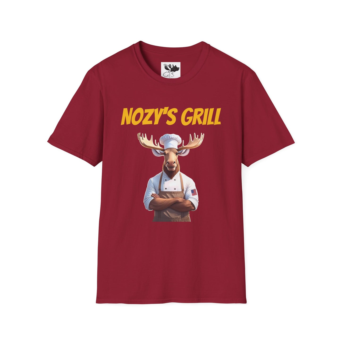 Nozy's Grill Get Smashed Soft cotton T