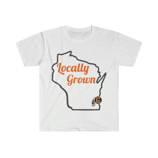 Locally Grown Black Hawks Soft T-Shirt